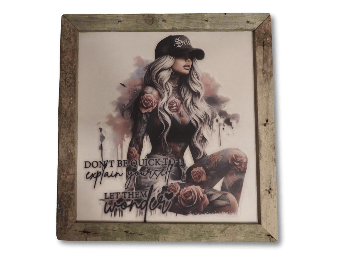 Don't be too quick to Explain Yourself