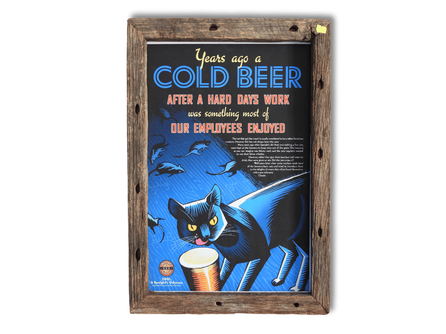 Years ago, A Cold Beer (A2)