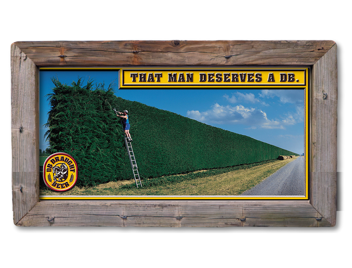 DB Draught Beer - Hedge Cutting