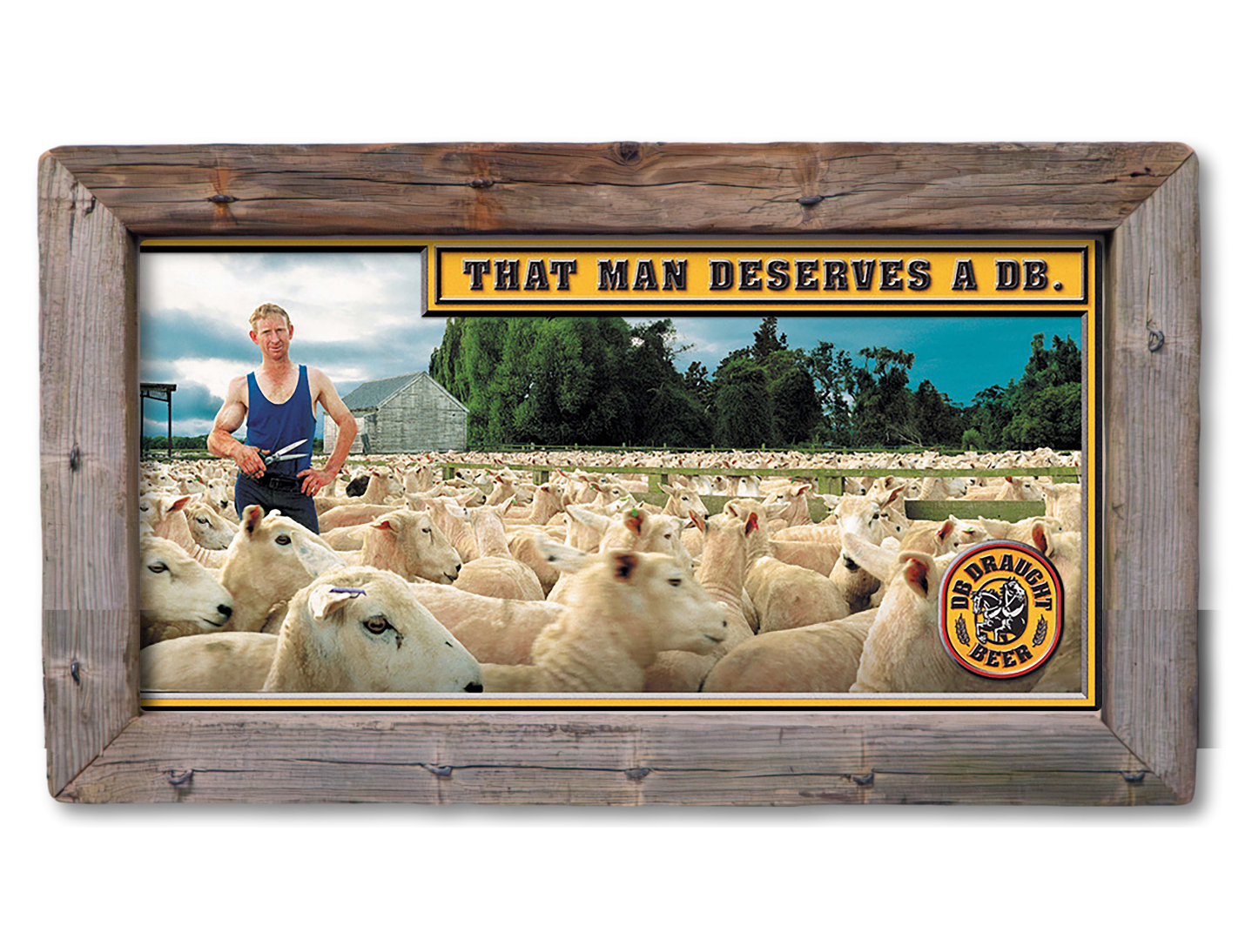 DB Draught Beer - Sheep Shearing