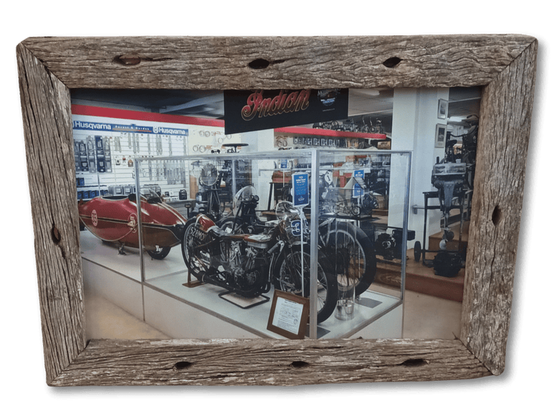 Burt Munro - Indian on display (A3)