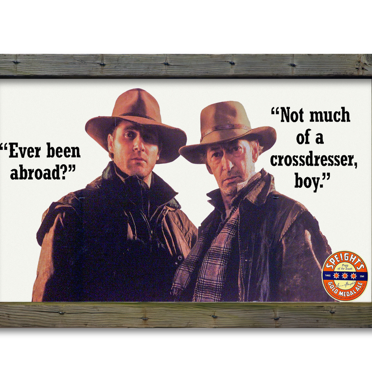 Speights - Ever been Abroad?