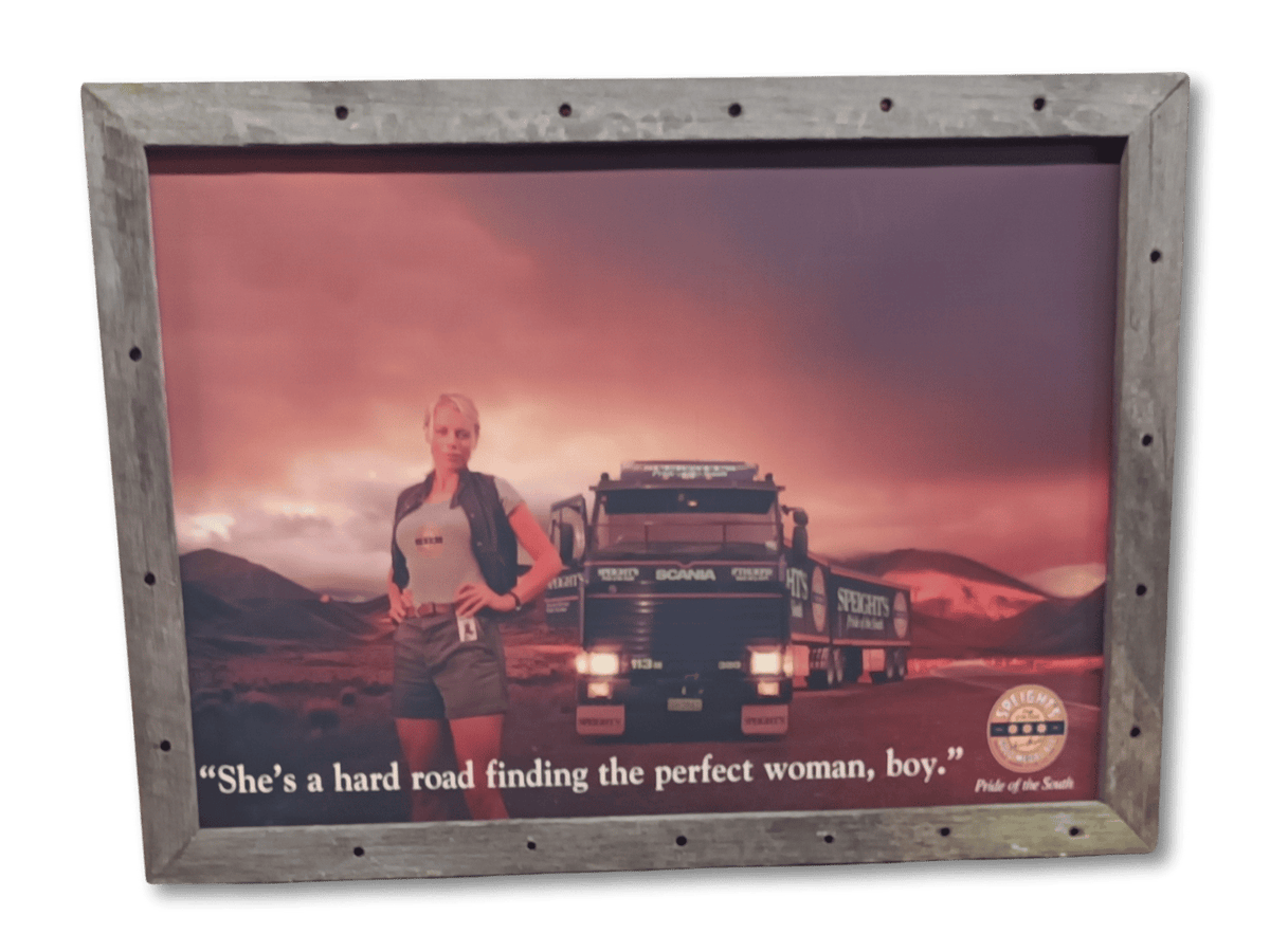 She's a hard road finding the perfect woman, boy (A1)