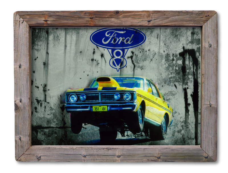 Yellow XY GT Falcon Drag Car