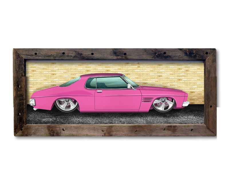 Strike Me Pink Bar Runner