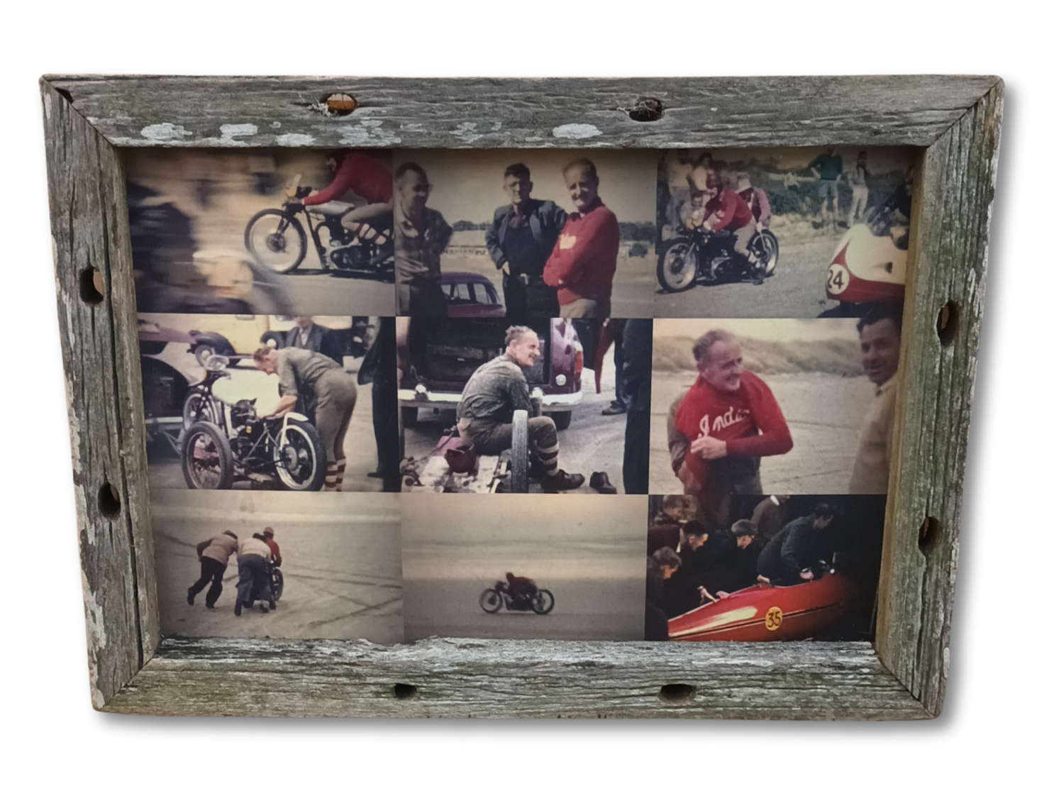 Burt Munro - Collage (A3)